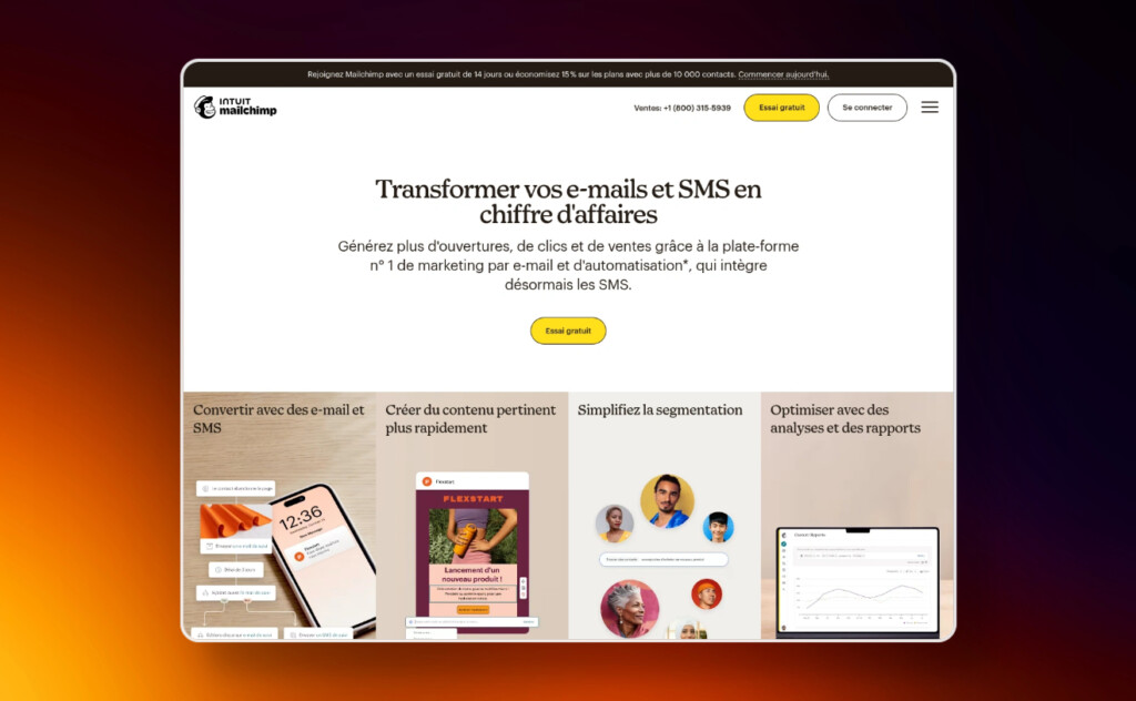 Services SMTP gratuits 2025 : nous avons sélectionné 14 solutions pour vous Wordpress 13 Mailchimp