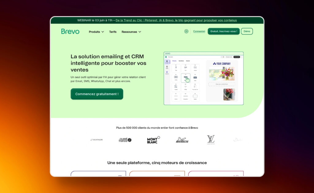 Services SMTP gratuits 2025 : nous avons sélectionné 14 solutions pour vous Wordpress 4 brevo
